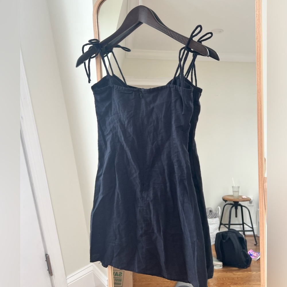 Black Motel Rocks Mini Dress - Picture 2 of 3
